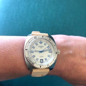 ZODIAC 1882 SEA DRAGON Stainless Steel Watch